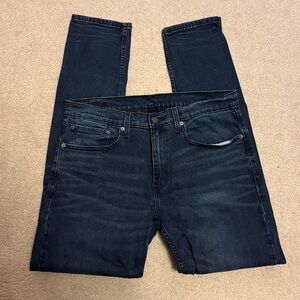 Levi's Men's Deep Indigo Straight Jeans